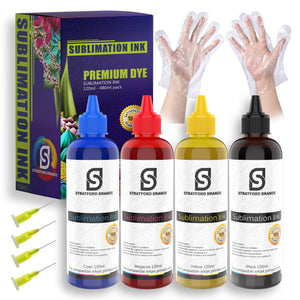 Stratford Brands Sublimation Ink 120ml/480ml pack